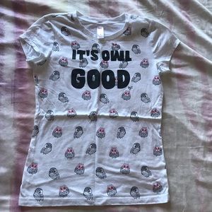 Owl shirt